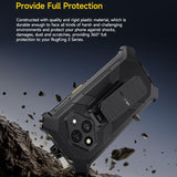 Ulefone RugKing 3 Pro Armor Case with Back Clip & Carabiner - Rugged Belt Holster Cover - Ulefone