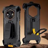 Ulefone RugKing 4 Pro Armor Case with Back Clip & Carabiner - Rugged Belt Holster Cover - Ulefone