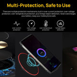 Ulefone UF005 15W EPP Wireless QI Fast Charger LED Charging Light - charger Ulefone