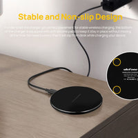 Ulefone UF005 15W EPP Wireless QI Fast Charger LED Charging Light - charger Ulefone