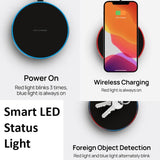 Ulefone UF005 15W EPP Wireless QI Fast Charger LED Charging Light - charger Ulefone