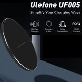 Ulefone UF005 15W EPP Wireless QI Fast Charger LED Charging Light - charger Ulefone
