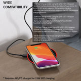 Ulefone UF005 15W EPP Wireless QI Fast Charger LED Charging Light - charger Ulefone