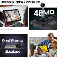Ulefone Armor Pad 2 4G 8GB + 256GB RUGGED Tablet 18600mA Battery 11’ 2K Screen