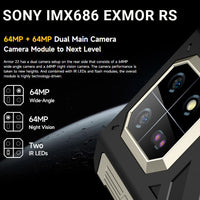 Ulefone Armor 22 8GB RAM+256GB 120Hz 6.58in Display 64MP Sony Camera 64MP Night Vision IR Blaster - rugged Ulefone