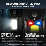 Ulefone Armor 29 Pro 5G Rugged | 6.67’’ AMOLED Display | 16GB + 512GB | 21200mAh Battery | Emergency Light - Ulefone