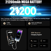 Ulefone Armor 29 Pro 5G Rugged 6.67’’ AMOLED Display 16GB + 512GB 21200mAh Battery Emergency Light - Ulefone