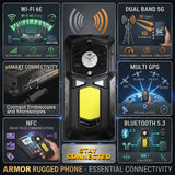 Ulefone Armor 29 Pro 5G Rugged | 6.67’’ AMOLED Display | 16GB + 512GB | 21200mAh Battery | Emergency Light - Ulefone