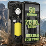 Ulefone Armor 29 Pro 5G Rugged | 6.67’’ AMOLED Display | 16GB + 512GB | 21200mAh Battery | Emergency Light - Ulefone