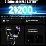 Ulefone Armor 29 Pro Thermal Camera 5G Rugged 6.67’’ AMOLED Display 21200mAh Battery 16GB + 512GB - Ulefone