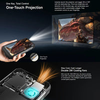 Ulefone Armor 34 Pro 5G Rugged Projector Phone 6.95’’ Display 25500mAh Battery 16GB + 512GB - Ulefone