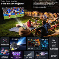 Ulefone Armor 34 Pro 5G Rugged Projector Phone 6.95’’ Display 25500mAh Battery 16GB + 512GB - Ulefone