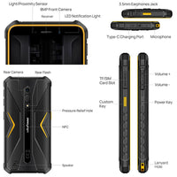 Ulefone Armor X12 Pro Rugged 4G Phone 4GB+64GB 5.45in Screen NFC 4860mAh Battery - rugged Ulefone