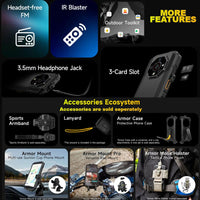 Ulefone Armor X32 Rugged 4G Phone 6GB + 128GB 5.65in Screen NFC 5500mAh Battery - Ulefone
