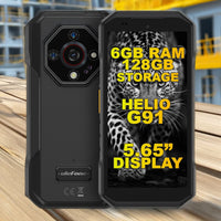Ulefone Armor X32 Rugged 4G Phone 6GB + 128GB 5.65in Screen NFC 5500mAh Battery - Black - Ulefone