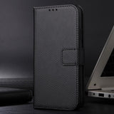 Ulefone Note59 / 59 Pro Flip Front Phone Cover Card Slots Diamond Texture - Noco