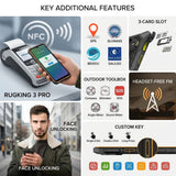 Ulefone Rugking 3 Pro 4G Phone | 8GB + 128GB | 6.56in Screen | NFC | 5700mAh Battery - Ulefone