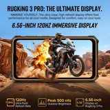 Ulefone Rugking 3 Pro 4G Phone | 8GB + 128GB | 6.56in Screen | NFC | 5700mAh Battery - Ulefone