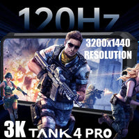 8849 Tank 4 Pro 5G Rugged 720p Projector Phone 3K AMOLED Screen 18GB RAM + 1TB LED Light - Unihertz