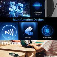 8849 Tank 4 Pro 5G Rugged 720p Projector Phone 3K AMOLED Screen 18GB RAM + 1TB LED Light - Unihertz