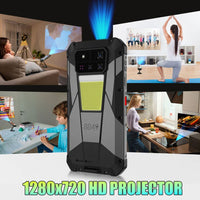 8849 Tank 4 Pro 5G Rugged 720p Projector Phone 3K AMOLED Screen 18GB RAM + 1TB LED Light - Unihertz
