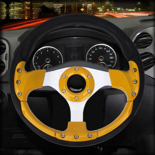 Sport Steering Wheel 32cm/70mm Bolt Spacing Sim Racing/Off Road - NOCO