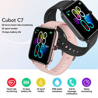 Cubot C7 Smart Watch 1.54’’ Display Water Resistant Health Monitoring - Noco