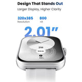Haylou Watch Faro HCS04 2.01-Inch Smartwatch with Bluetooth Calling 150+ Sport Modes - Haylou