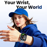 Haylou Watch Faro HCS04 2.01-Inch Smartwatch with Bluetooth Calling 150+ Sport Modes - Haylou