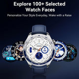 Joyroom JR-FC3 Smart Watch 1.43’’ AMOLED Display Blue Leather Strap - Joyroom