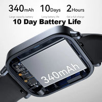 Joyroom JR-FT3S Smart Watch 1.96’’ Display Wireless Phone Calls 93 + Sports Modes - Joyroom