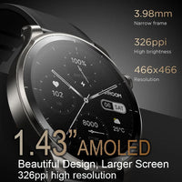 Joyroom JR-FV1 Venture Smart Watch 1.43’’ AMOLED Display Dual Straps 1ATM - Grey - Joyroom