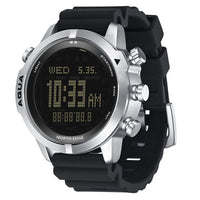 NORTH EDGE AQUA 100m Scuba Dive Watch - Dive Functions Altimeter Barometer & Luminous Compass - North Edge