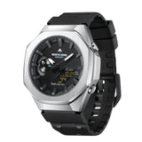 North Edge Mercury Adventure Watch 5ATM Waterproof Alarm - Silver - North Edge