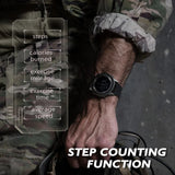 NORTH EDGE TANK 3: 5ATM Water Resistant Outdoor & Sports Watch - North Edge