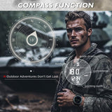 NORTH EDGE TANK 3: 5ATM Water Resistant Outdoor & Sports Watch - North Edge