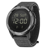 NORTH EDGE TERRAX: Rugged Lightweight Outdoor Watch |5ATM Water Resistant - Black with Black Strap - North Edge
