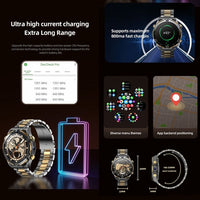 T7 Smart 4G Phone Watch Android 10 6GB + 128GB Stand-Alone Phone/Watch - Noco