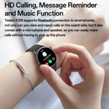 Yesido IO28 1.51’’ Smart Watch Bluetooth Calling Health/Sports Monitoring Dual Straps - Yesido