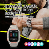 Zeblaze Ares GPS Rugged Smart Watch + Fitness Tracker 3ATM Water Resistant Wireless Calls - Zeblaze