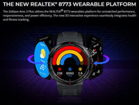 Zeblaze Ares 3 Plus Smart Watch + Fitness Tracker 1.43’’ AMOLED Display - Zeblaze