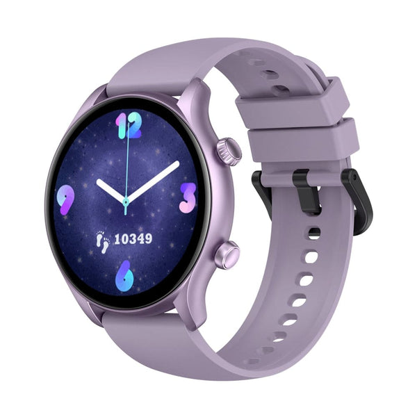 Zeblaze Btalk 3 Plus 1.3in Display Smart Watch Heart SpO2 Monitoring Women’s Health Sleep Scoring Purple Zeblaze
