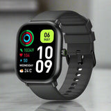 Zeblaze GTS 3 Pro Smart Watch 1.97’’ AMOLED Display Voice Calls Sports Modes Heart BP SpO2 Monitoring Music - Black - Zeblaze