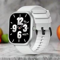 Zeblaze GTS 3 Pro Smart Watch 1.97’’ AMOLED Display Voice Calls Sports Modes Heart BP SpO2 Monitoring Music - White - Zeblaze