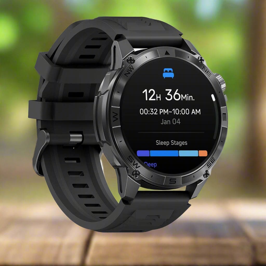 Zeblaze Stratos Plus GPS Smart Watch AMOLED Display