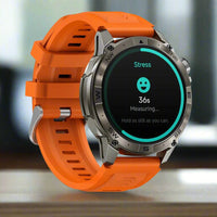 Zeblaze Stratos 2 Plus GPS Smart Watch 1.43inch AMOLED Display SpO2/Heart Rate - Orange - Noco