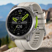 Zeblaze Vibe 8 Rugged Outdoor Smart Watch – 1.43’’ AMOLED Built-in Flashlight 5ATM & IP69K - Silver - Zeblaze