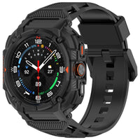 Samsung Galaxy Watch Ultra 47mm Watch Armor Case Protective Cover with Strap - Black - Noco