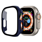 Apple Watch Ultra / 2 49mm Cover with Tempered Glass Screen Protector - Blue Noco