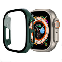 Apple Watch Ultra / Ultra 2 49mm Cover with Tempered Glass Screen Protector - Green - Noco